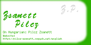 zsanett pilcz business card